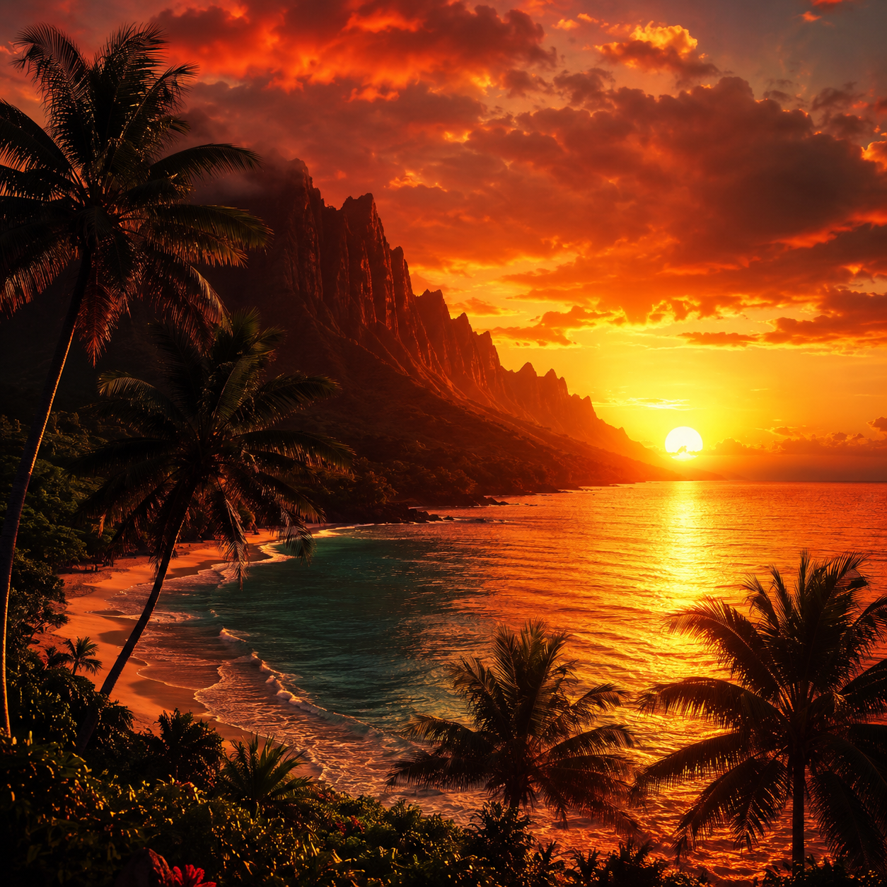 Chasing A Sunset