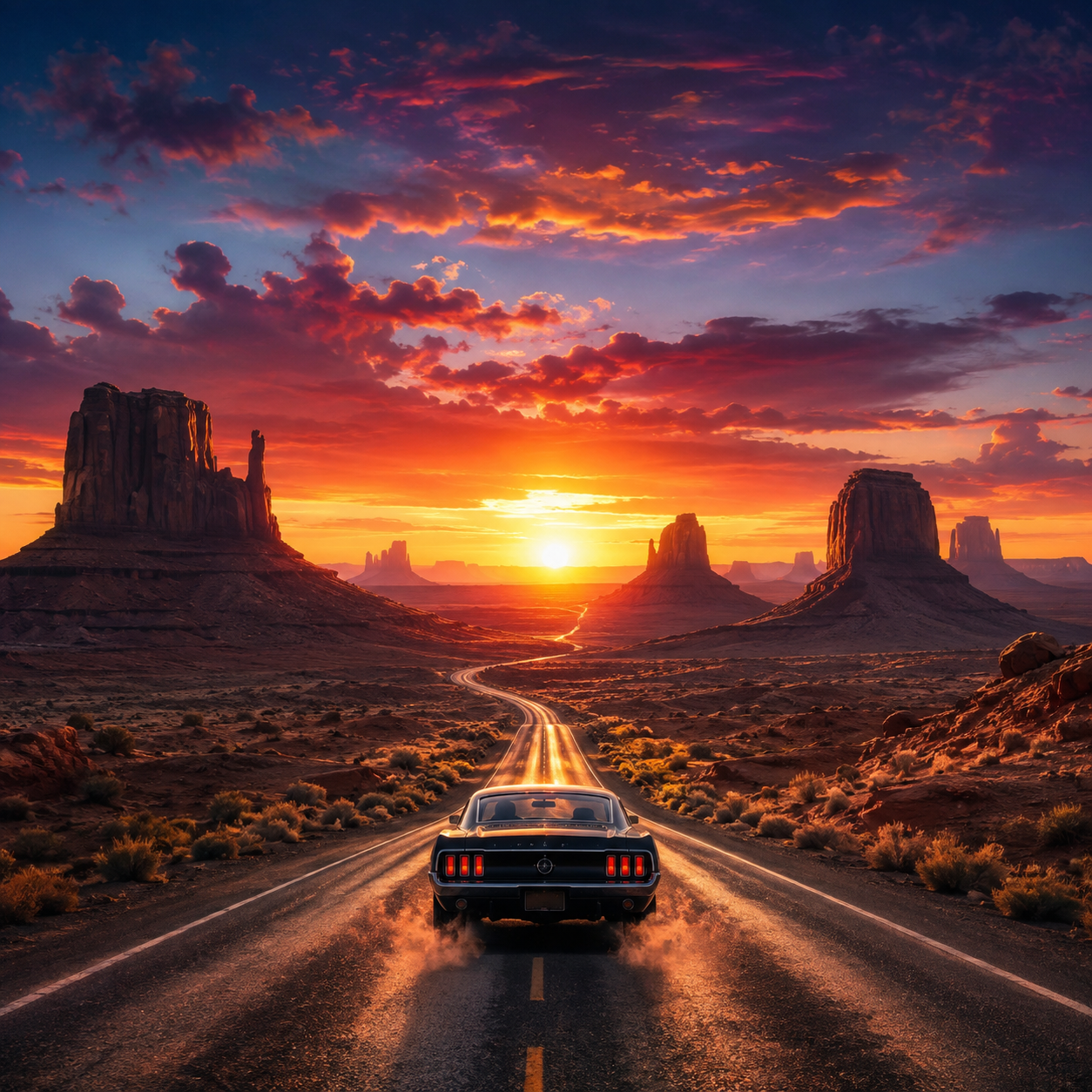 The Wild Open Road