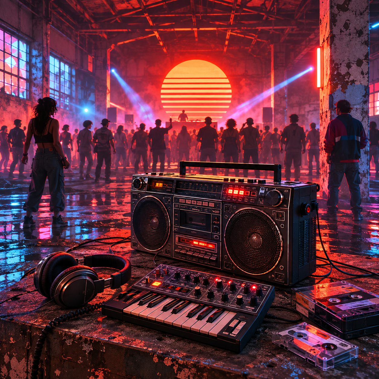 Vintage EDM Party