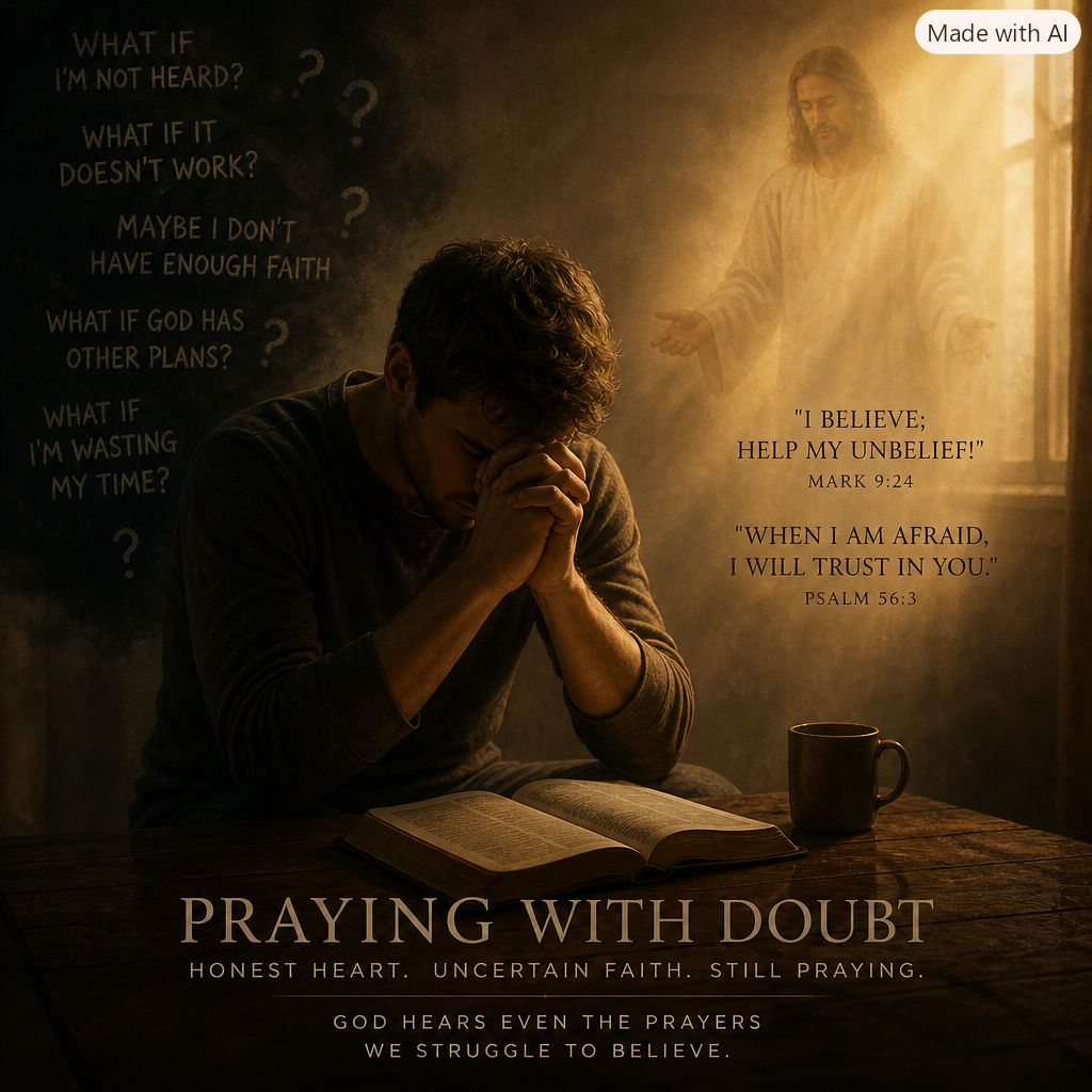 If You Pray and Doubt You Will Do Without